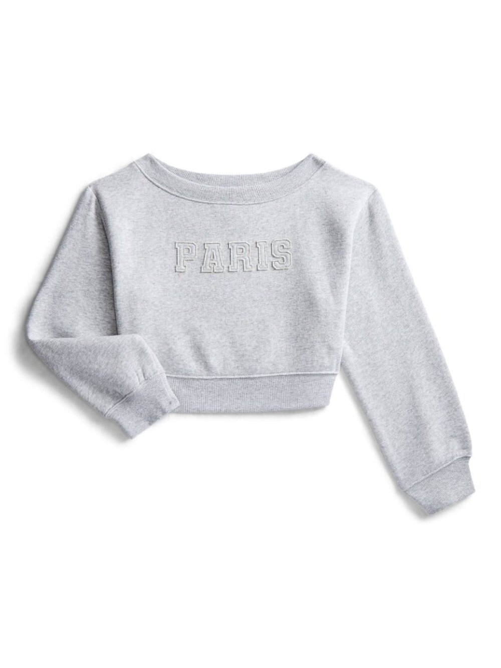 NWT Graphic Grey Sweatshirt for Kids - Paris